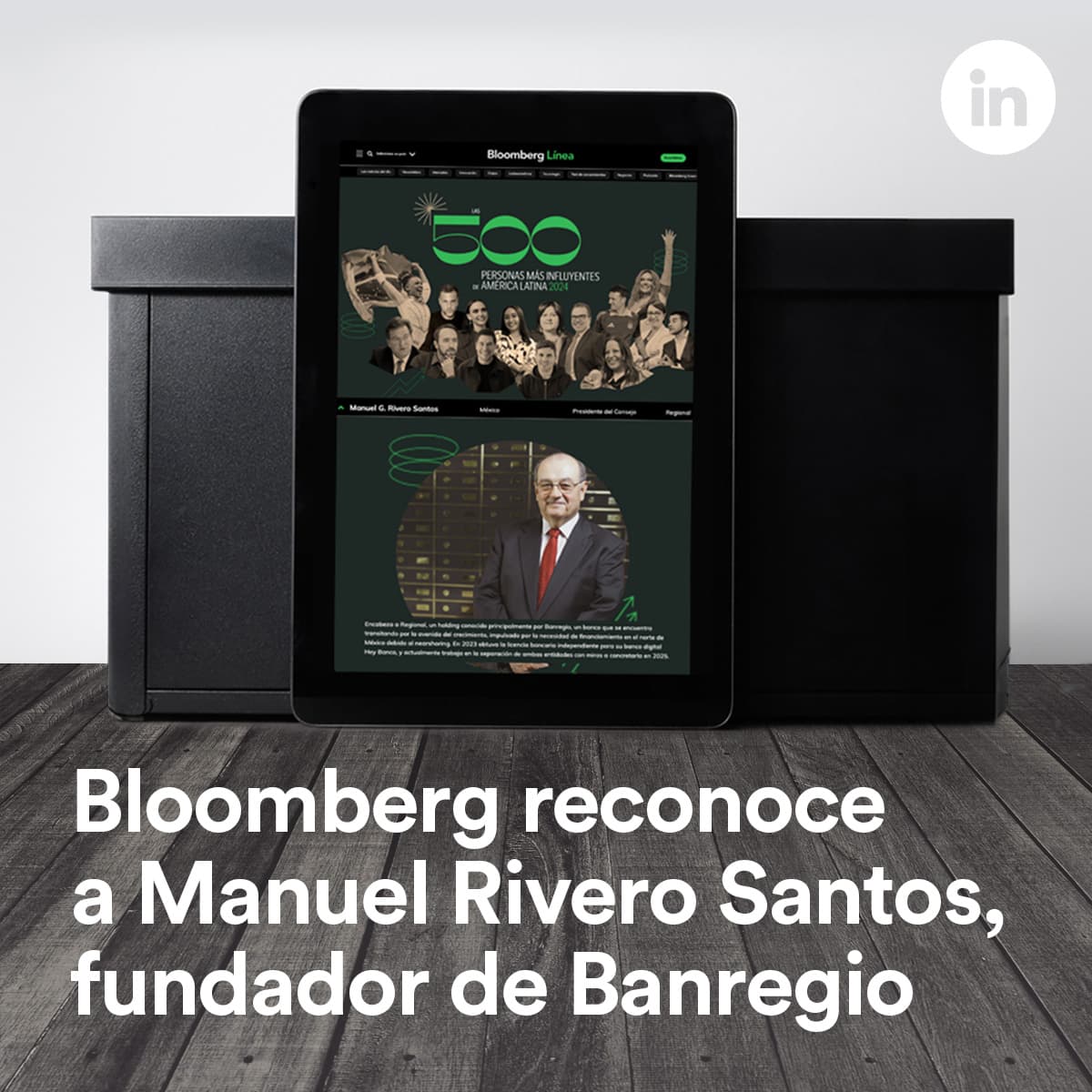 Fotografía de revista Bloomberg